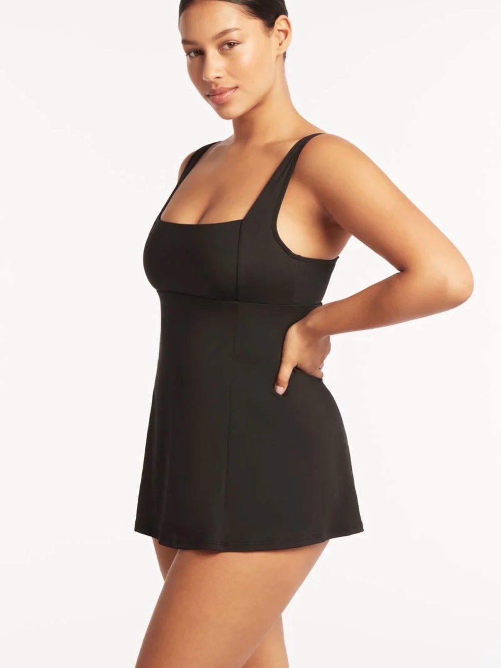 NWT Sea Level Swim Tummy Control Swim Dress